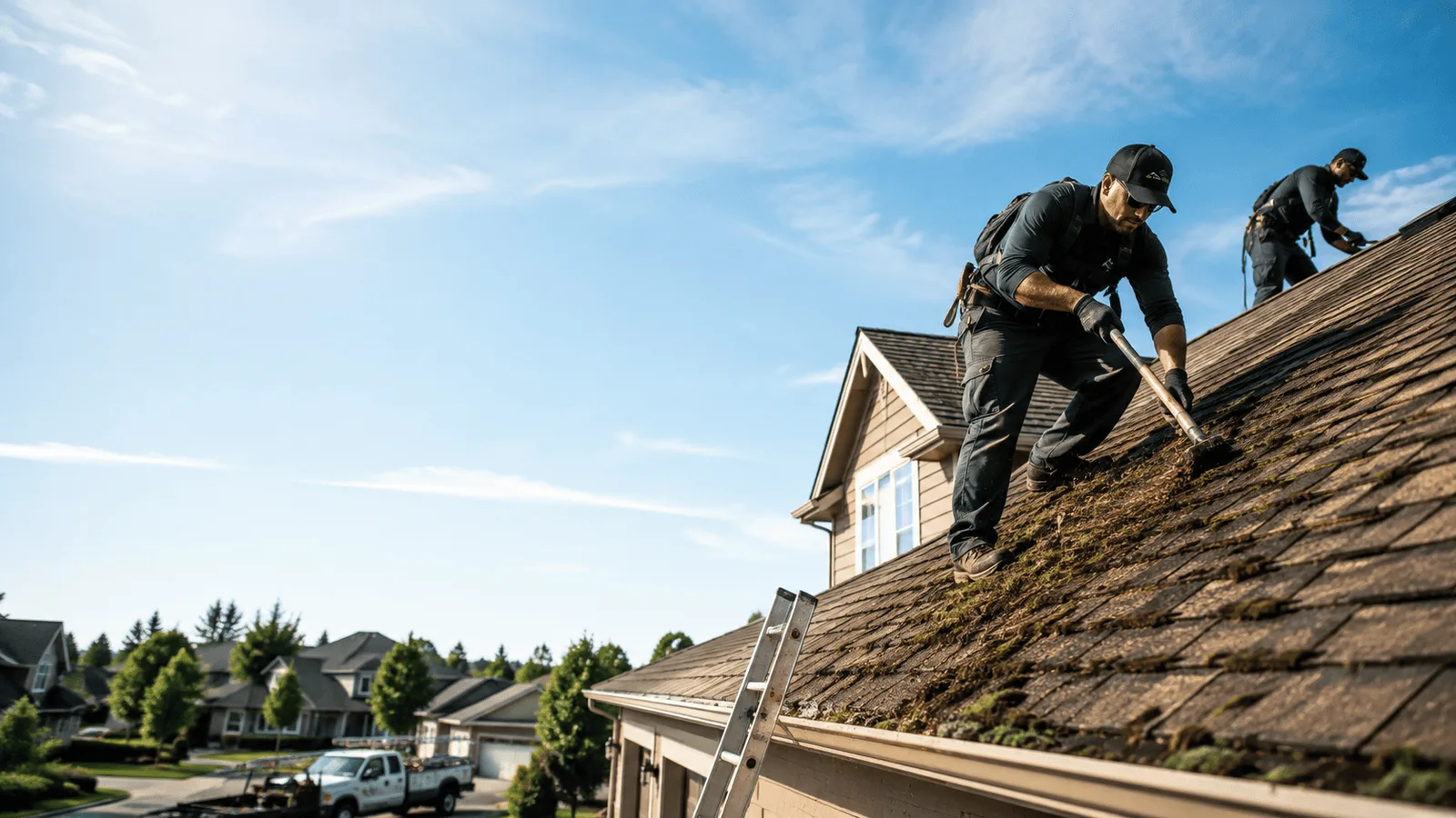 Roof Moss Removal in Ozark, IL near me